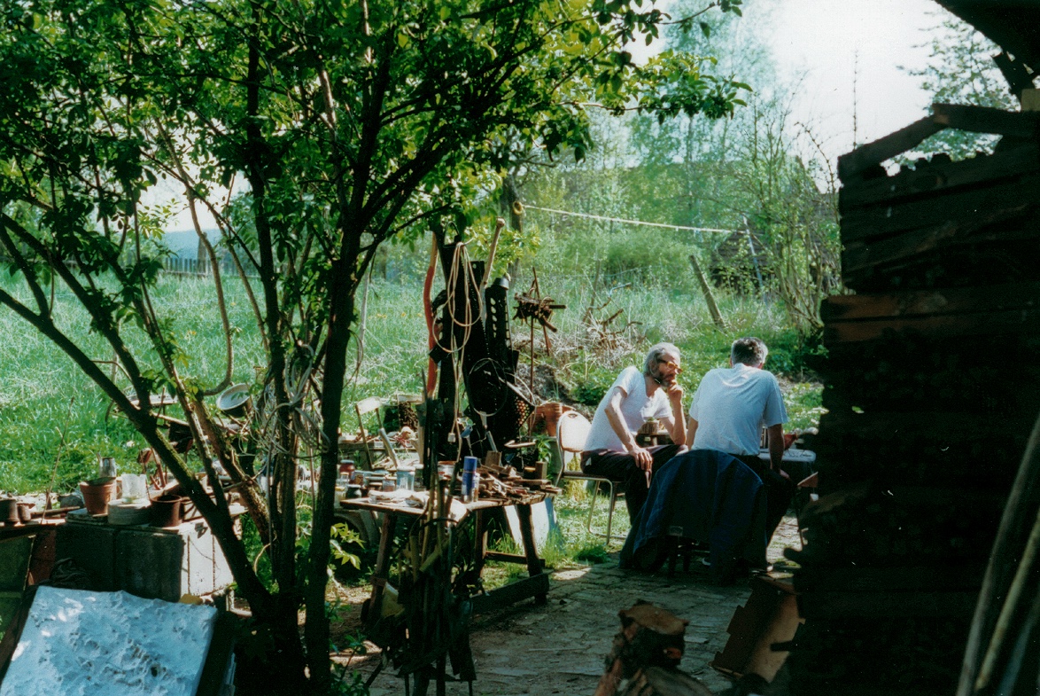 Max Bresele und Wolfgang Herzer in Uckersdorf